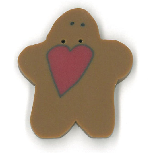 Large Gingerbread w/ Heart NH1020.L