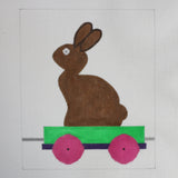 Easter Train (4 pieces) with Stitch Guide