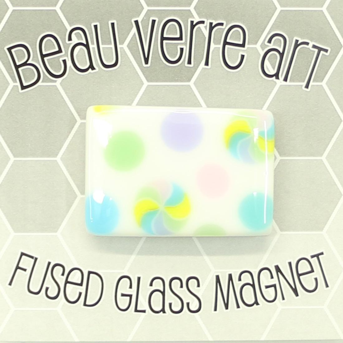 Pastel Dots on White