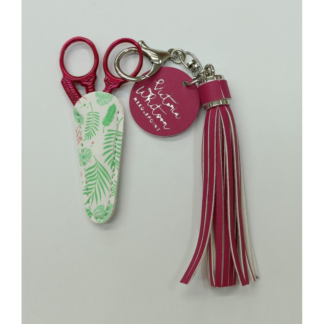 Pink Tassel w/ Scissors