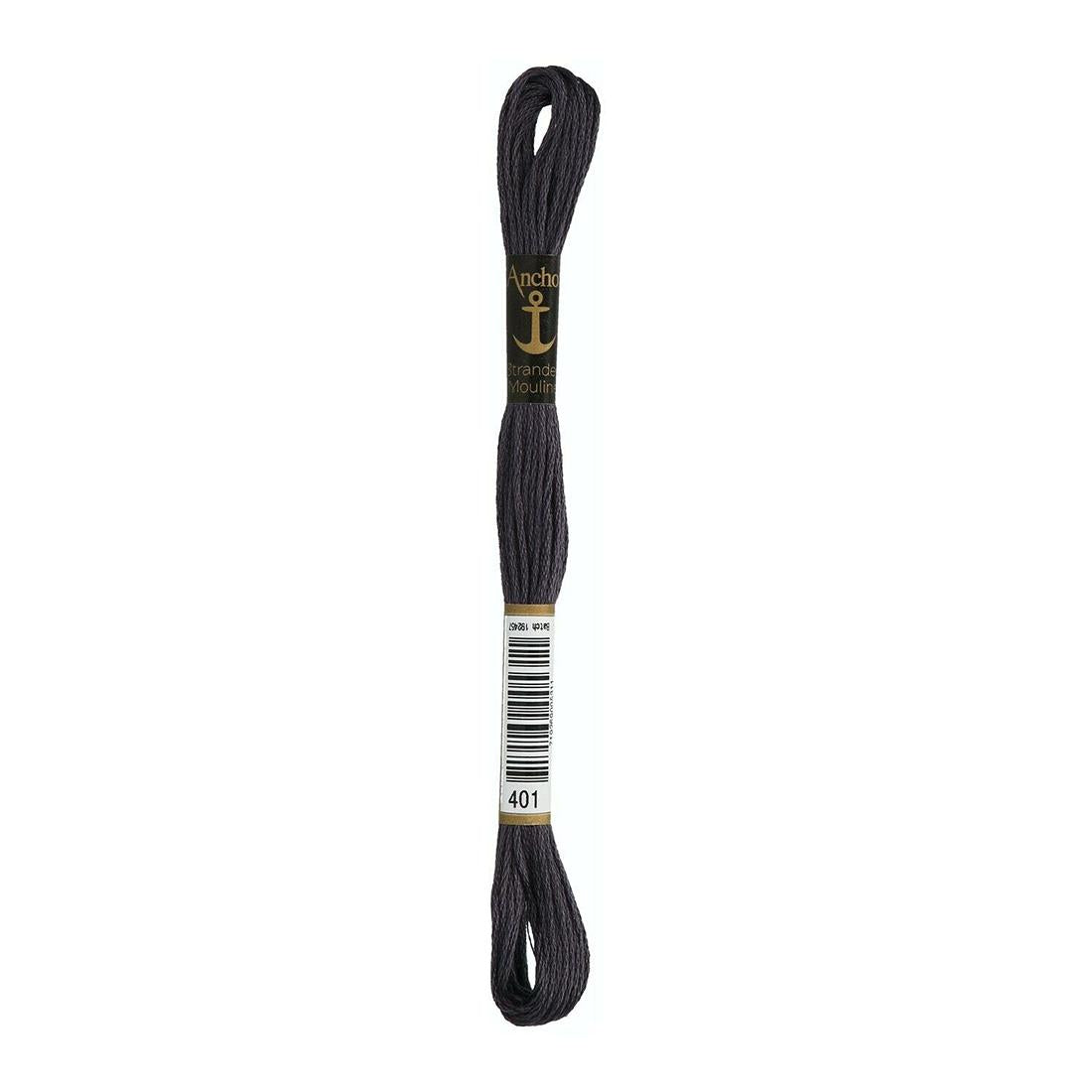 Anchor Embroidery Floss 403 Black - 719269005328