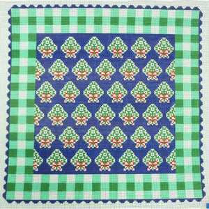 Blue Holiday/Green Gingham
