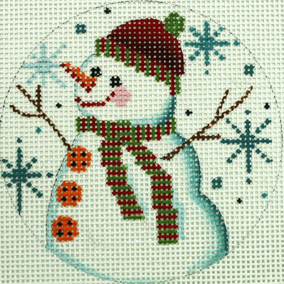 Snowman and Snowflakes
