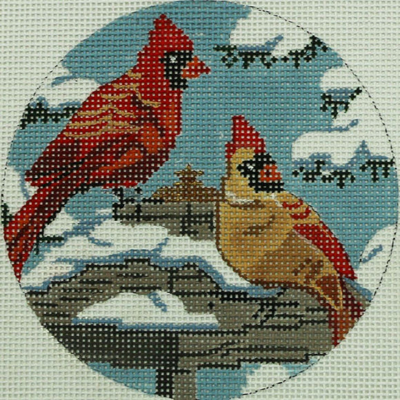 Two Cardinals Round