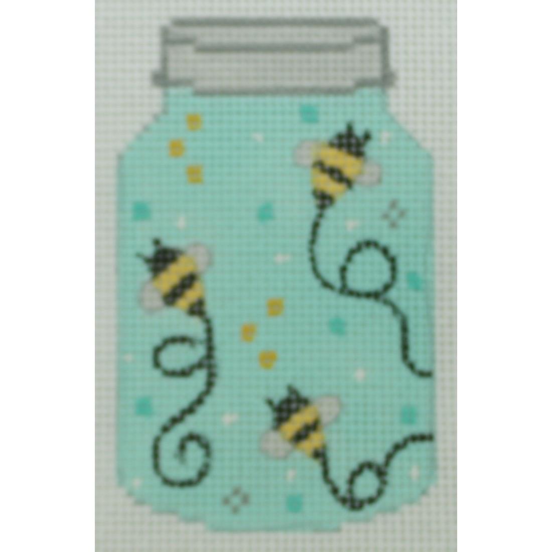 Mason Jar Bumble Bees
