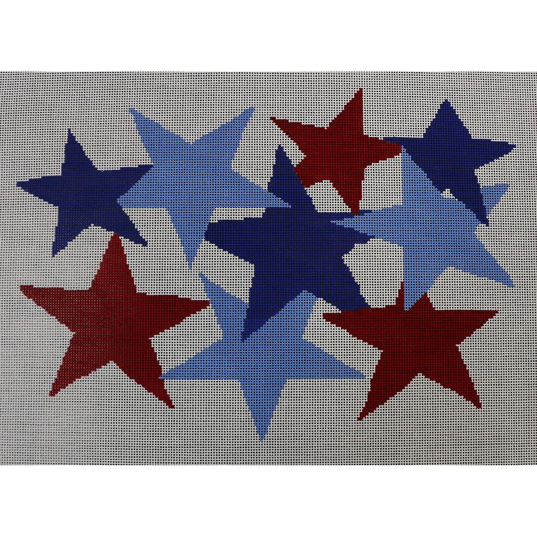 Stars White Background