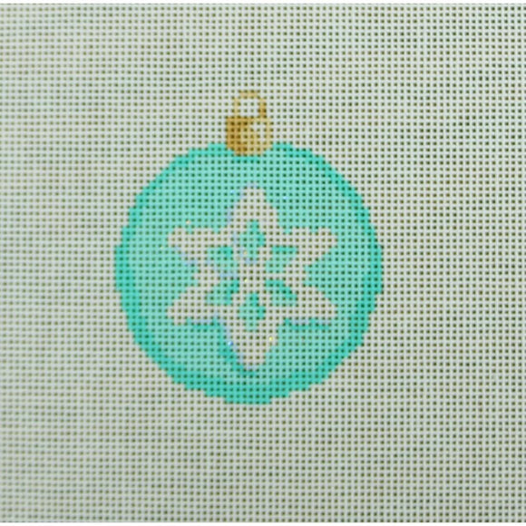 Snowflake Mini Ball/Aqua