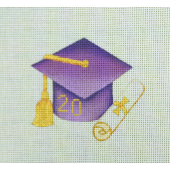 Purple Graduation Cap