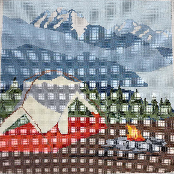 Rocky Mountain Campsite