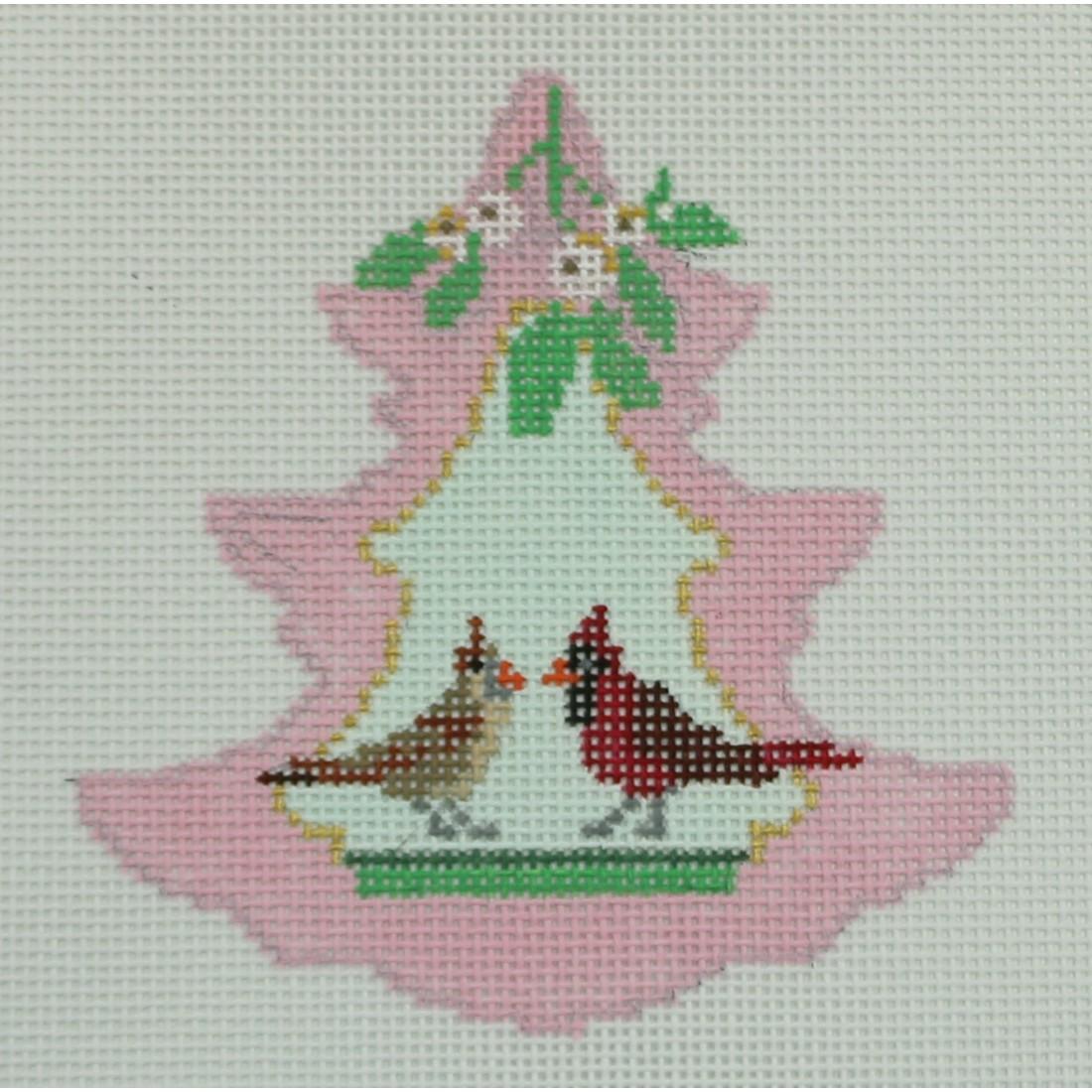 Pink Tree, Cardinal Pair