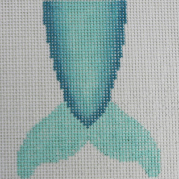 Mermaid Tail Scissor Sheath with stitch guide