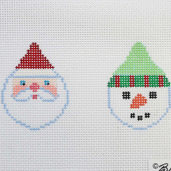 Santa/Snowman Tear Drop Minis