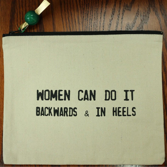 Women can do it …