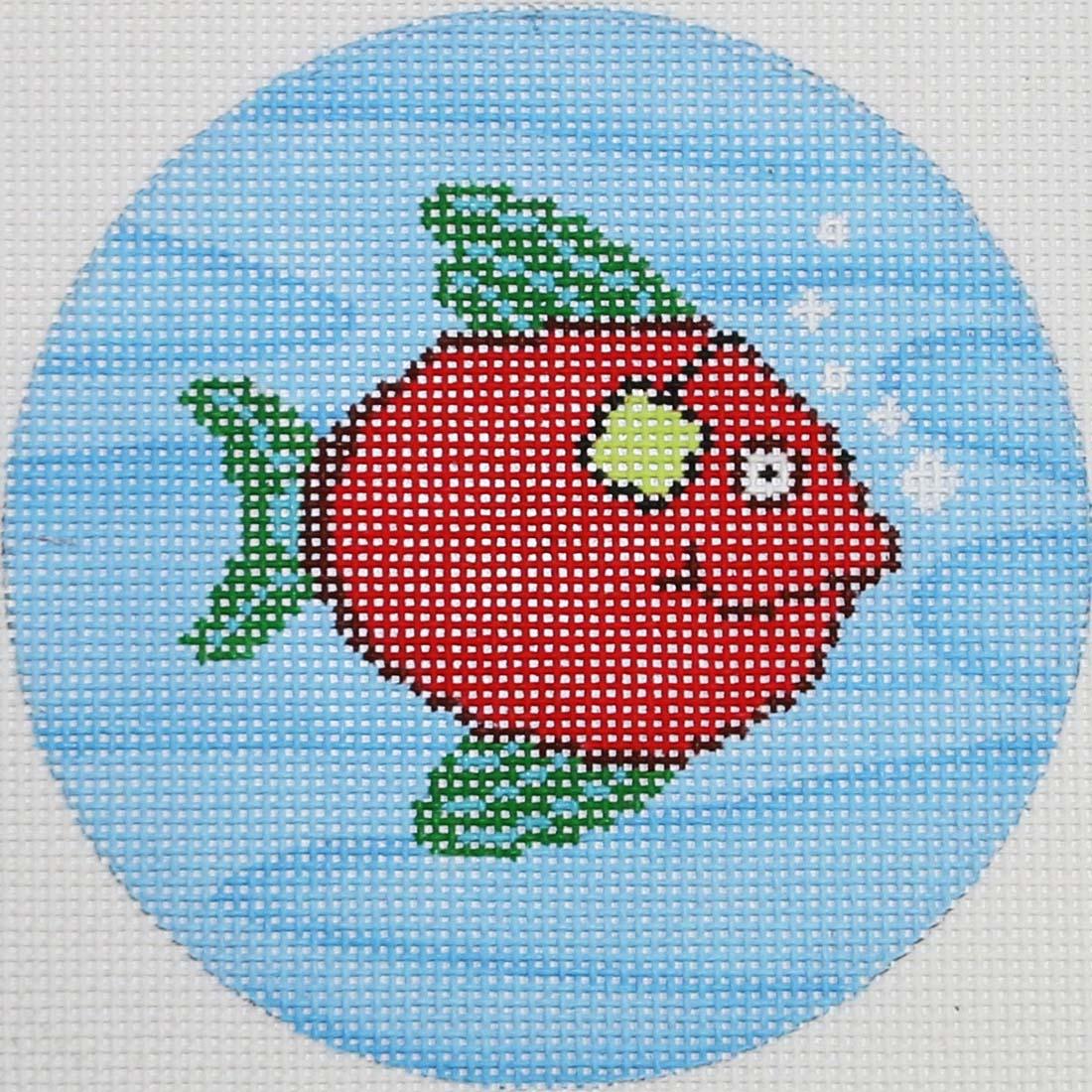 Red Fish w/ Earmuffs