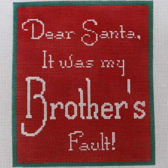 Dear Santa, Brother's Fault