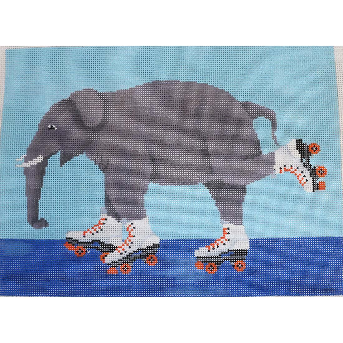 Elephant on Roller Skates