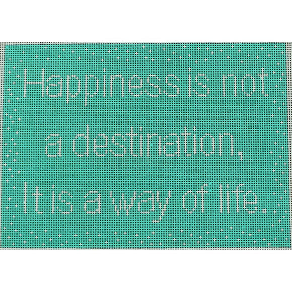Happiness/Not a Destination