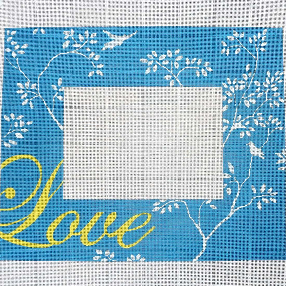 Turquoise Love Frame