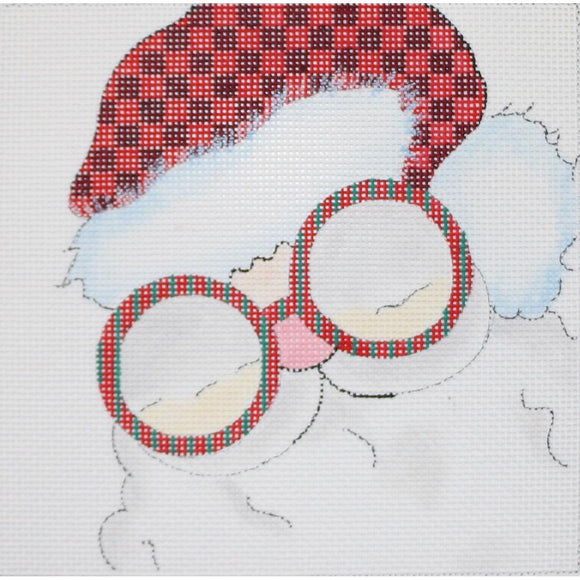 Santa with Glasses