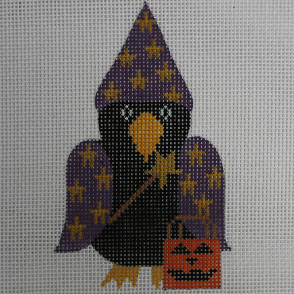 Crow w/ Hat & Bag with stitch guide