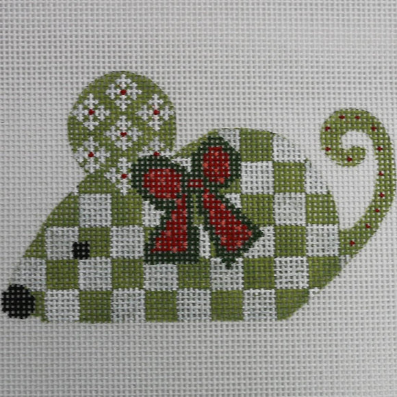 Green/White Checkered Mouse