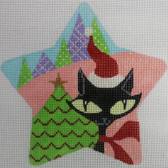 Cat with Trees Star