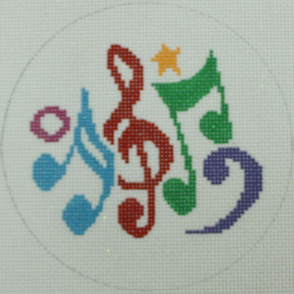 Colorful Music Notes