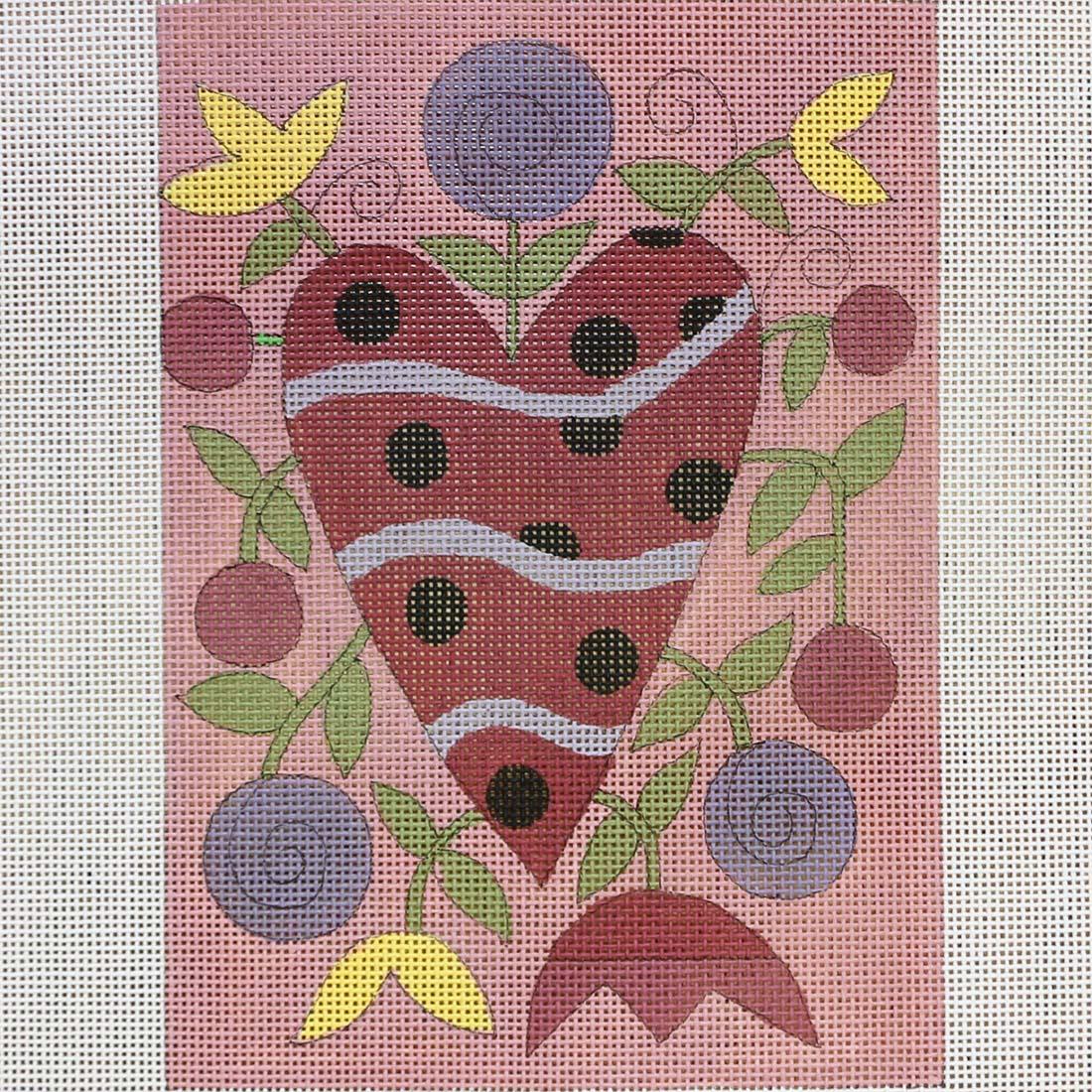 Miss M (Heart w/ Flowers)