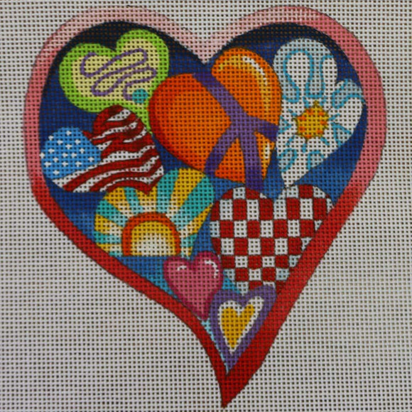 Hearts Collage