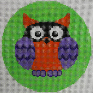 Purple/Orange Owl