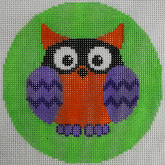 Purple/Orange Owl