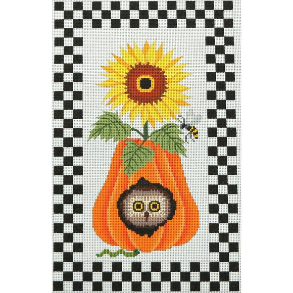 Sunflower, Owl, Pumpkin