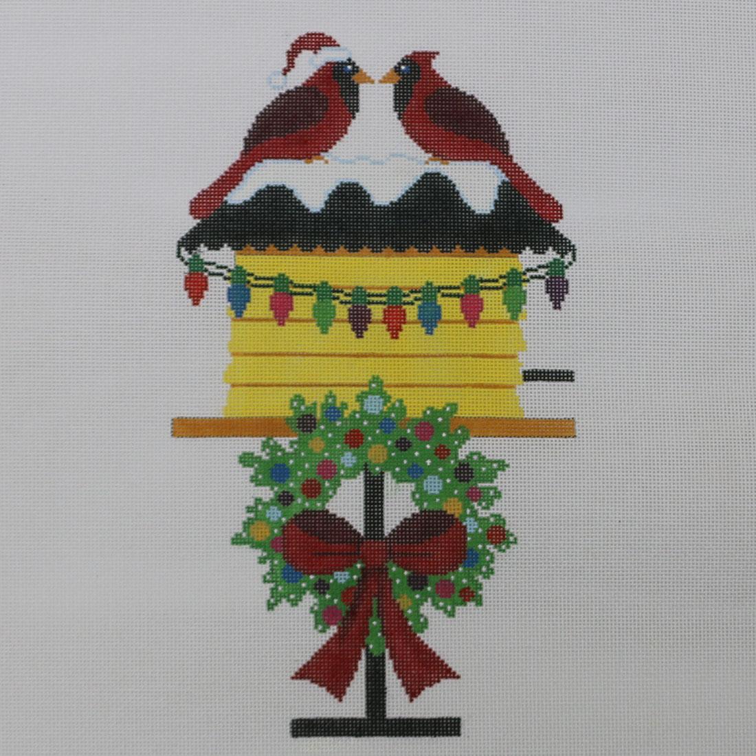 Cardinal Christmas House