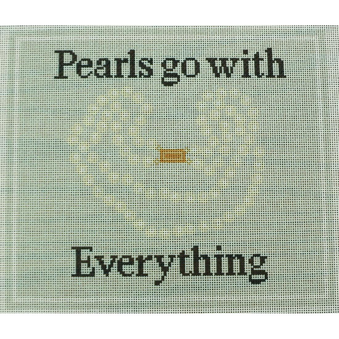 Pearls Go with Everything Pocket Full of Stitches