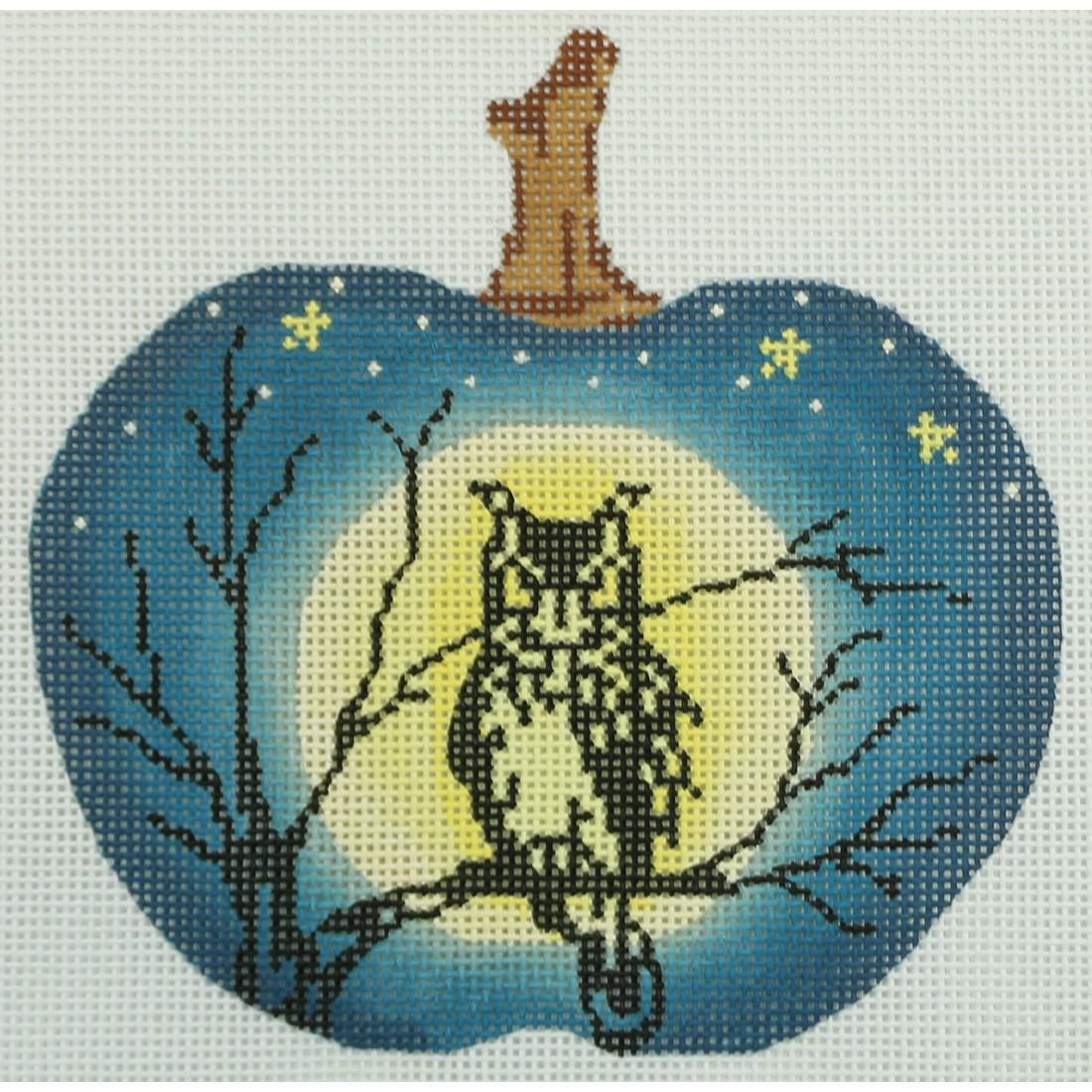 Spooky Owl Pumpkin