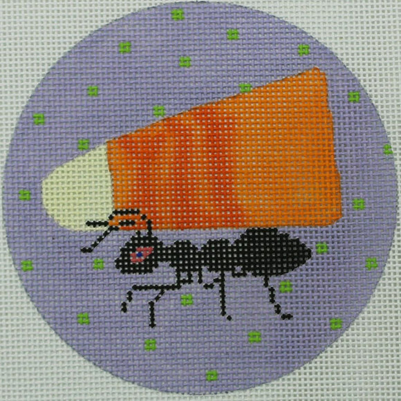 Ant Carrying Candy Corn