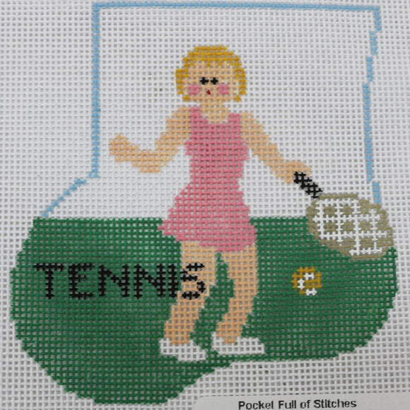Girl Tennis Mini Sock with ball insert