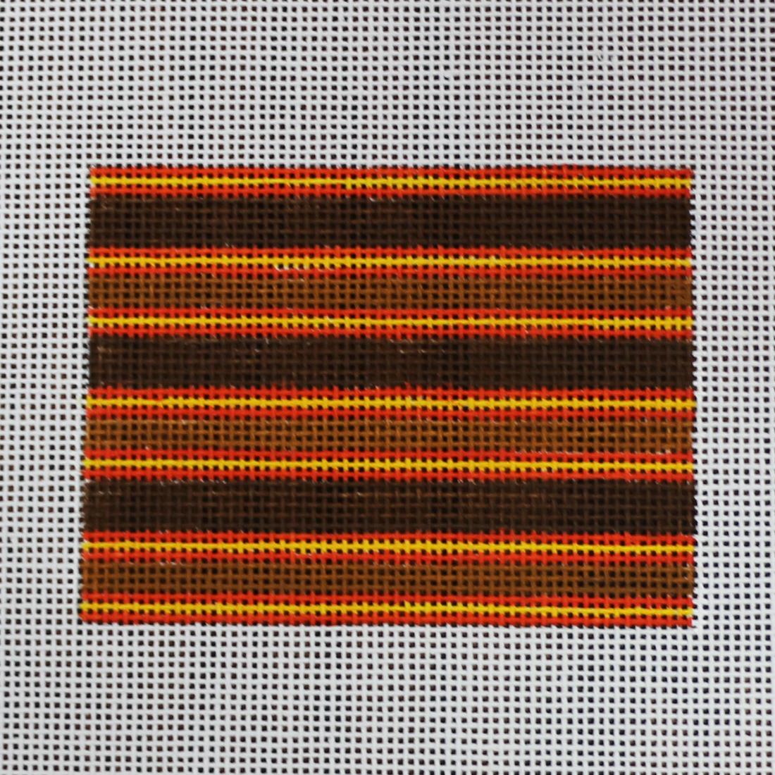 Brown/Orange/Yellow Stripes