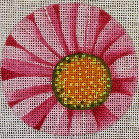 Pink Aster Medallion with stitch guide