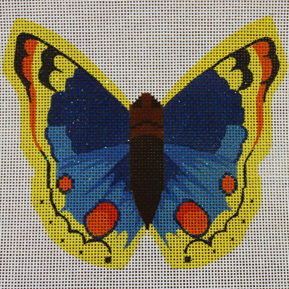 Blue & Yellow Butterfly