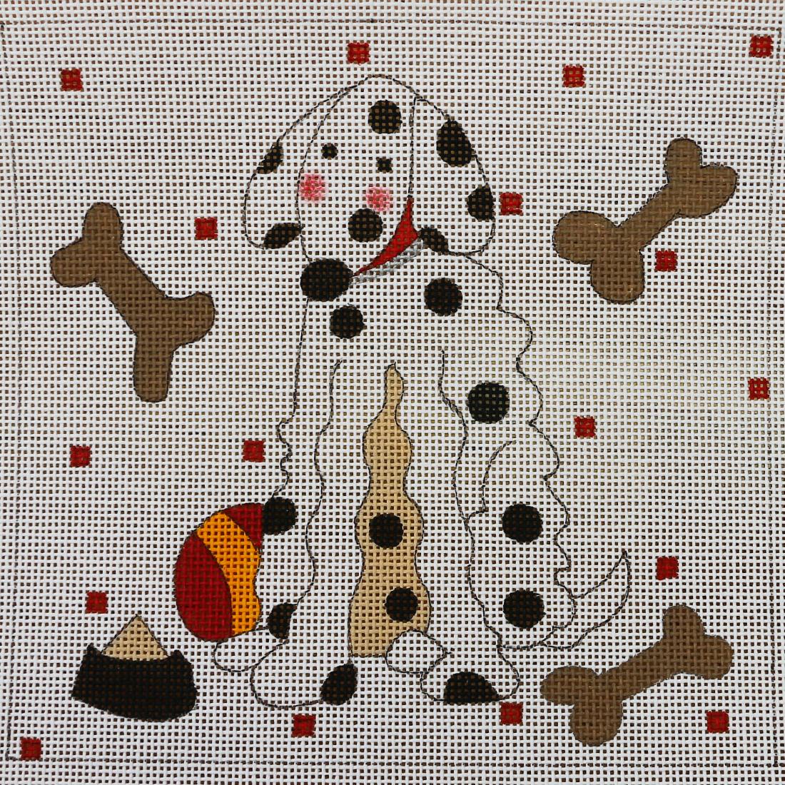 Rover, White Dog w/ Spots