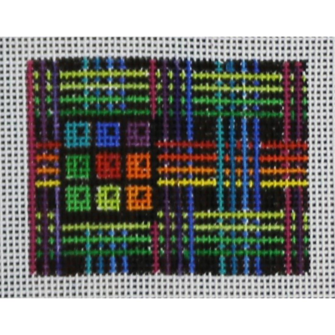 Plaid/Squares Wallet Insert