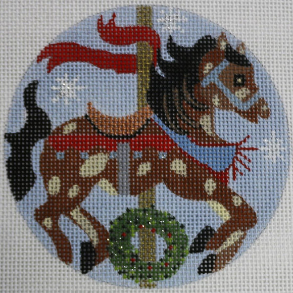 Christmas Carousel Horse