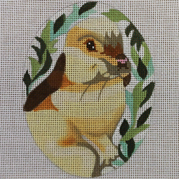 Tan Rabbit with stitch guide