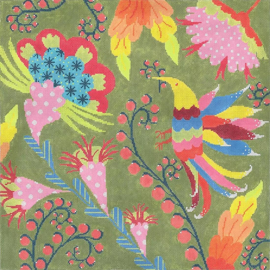 Fiesta, Bird & Flowers