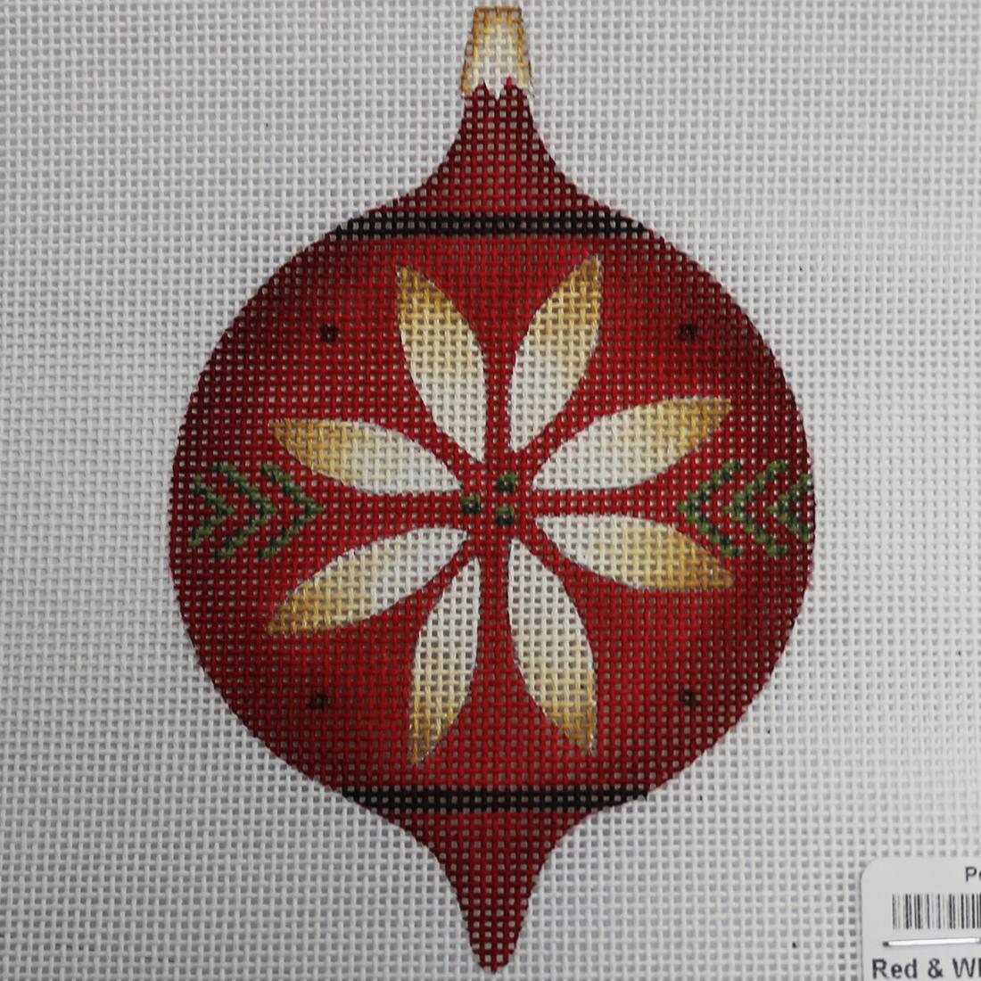 Red & White Poinsettia