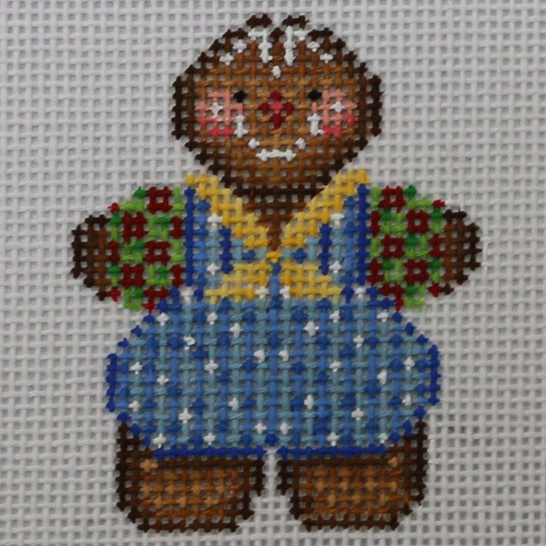 Blue Gingerbread Boy