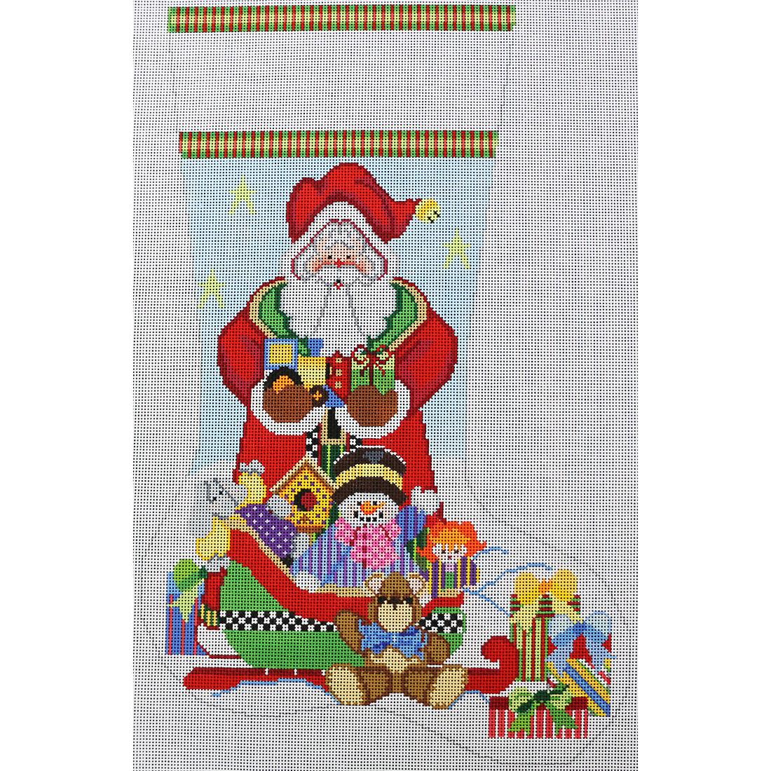 Santa and The Sleigh