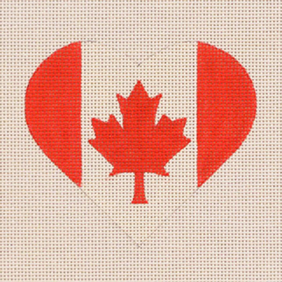 Canadian Flag Heart