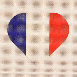 French Flag Heart